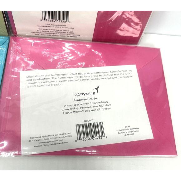 Lot of 7 Papyrus Mother's Day Cards, for Mom, Mommy to be, New Mom, Wife is Hot - Picture 15 of 16